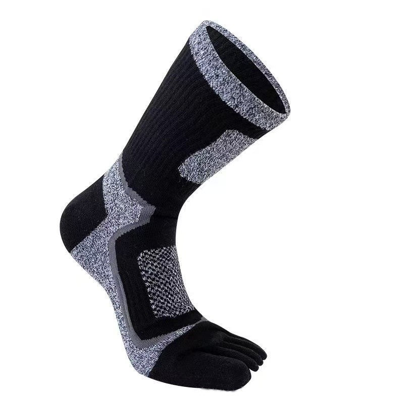 Men’s Long Sports Cotton Socks – Sweat-Absorbent Athletic Comfort