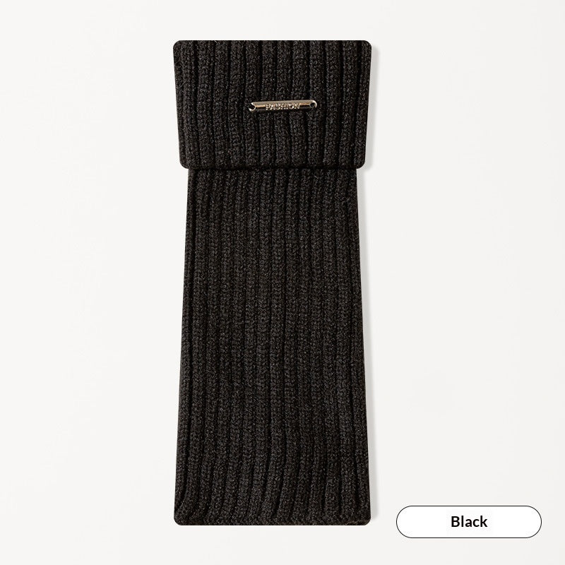 Women’s Retro Vertical Stripe Slimming Solid Socks Set