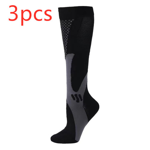 Elastic Compression Sports Long Tube Socks – Performance Fit