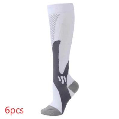 Elastic Compression Sports Long Tube Socks – Performance Fit