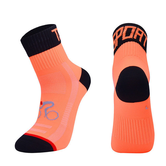 Breathable Cycling & Basketball Socks for Men & Women – Outdoor Sports Crew Socks