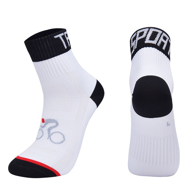 Breathable Cycling & Basketball Socks for Men & Women – Outdoor Sports Crew Socks