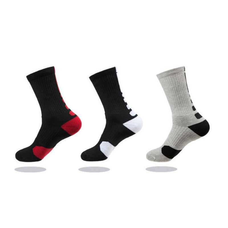 Men’s Thick Cushion Running Socks – Quick Dry Outdoor Socks