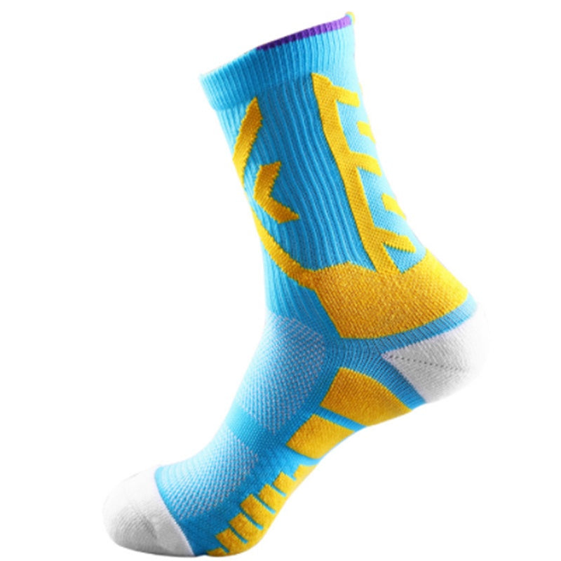Basketball Cushioning Shock-Absorbing Towel Bottom Athletic Socks