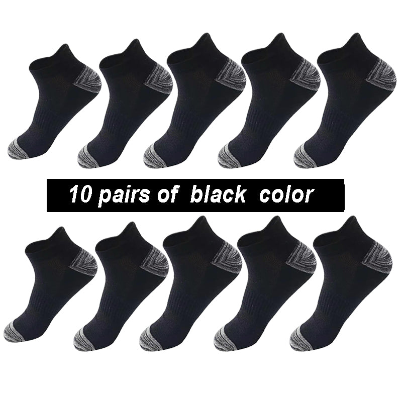 Breathable Cotton Boat Socks – Mesh Low-Cut Comfort Socks