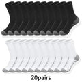 Color Block Athletic Basketball Socks – Breathable Plus Size Mid-Tube Cotton