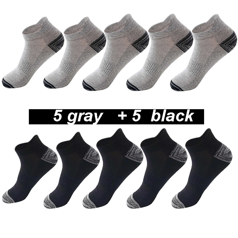 Breathable Cotton Boat Socks – Mesh Low-Cut Comfort Socks
