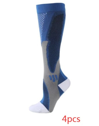 Elastic Compression Sports Long Tube Socks – Performance Fit