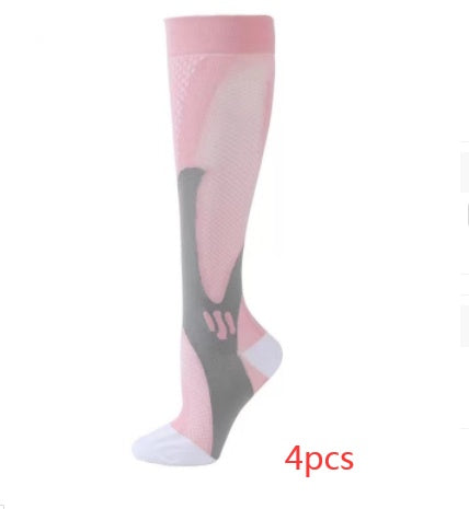 Elastic Compression Sports Long Tube Socks – Performance Fit