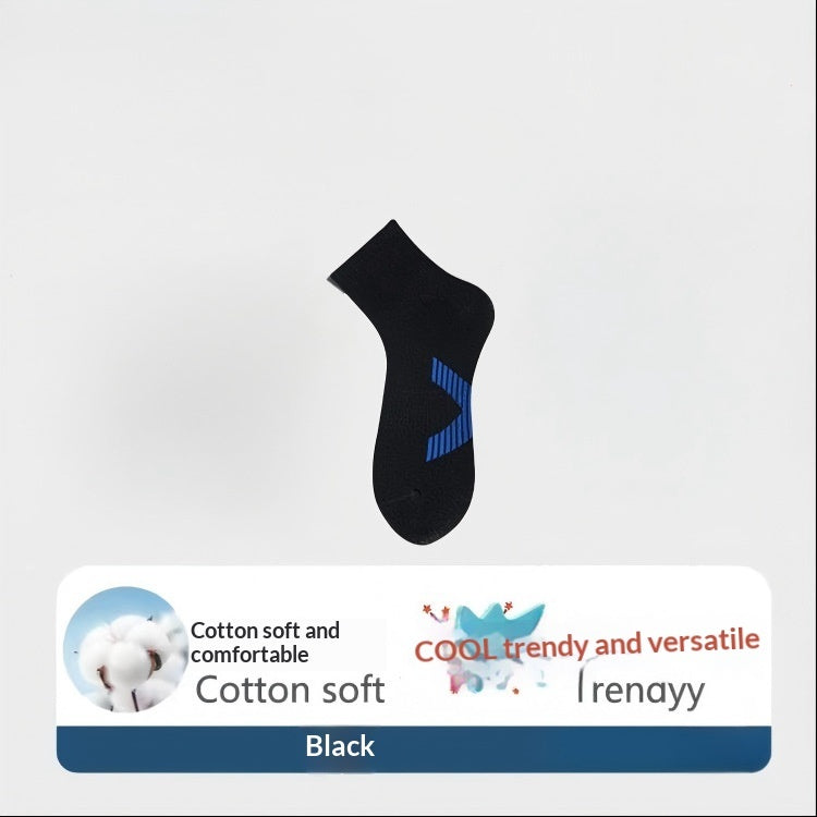 Men’s Combed Cotton Antibacterial Mid-Calf Socks | Breathable All-Season Socks