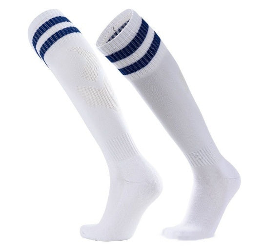 Thickened Towel Bottom Long Football Sports Socks | Shock-Absorbing Athletic Socks