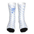 16-inch Thick Contrast Color Socks | Skin-Friendly Long Athletic Socks