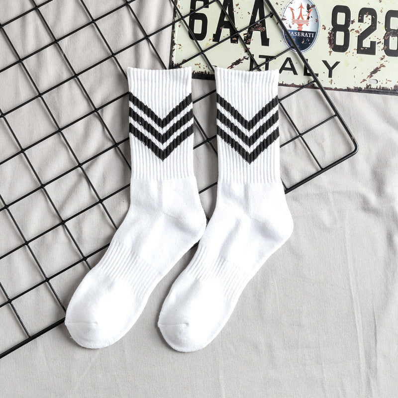 Men’s & Women’s High-Top Athletic Basketball Socks | Thick Sweat-Absorbent Cotton Sports Socks