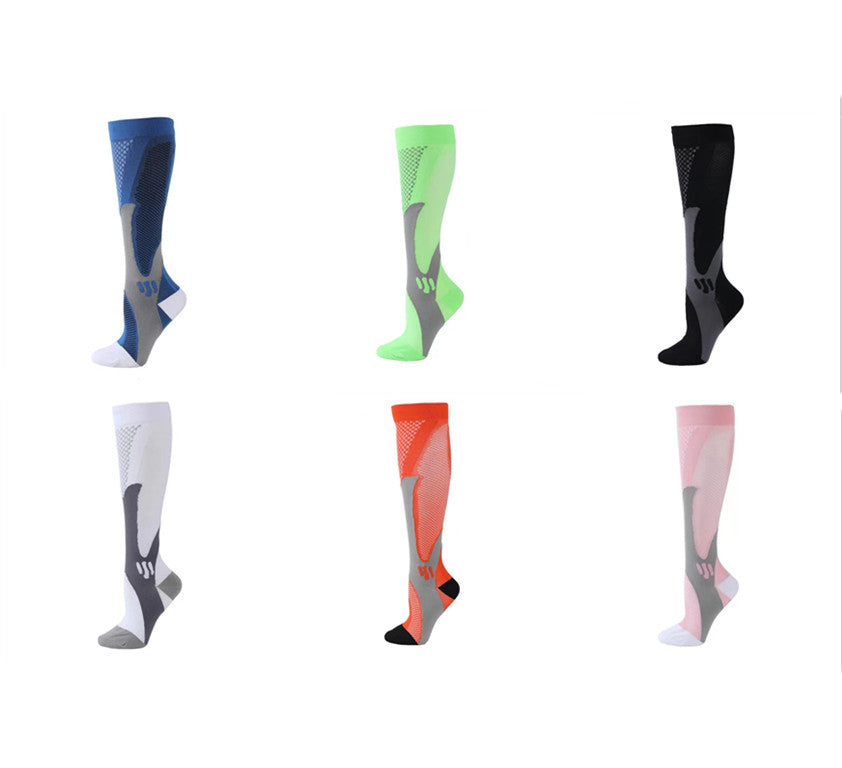 Elastic Compression Sports Long Tube Socks – Performance Fit