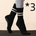 Non-Slip Pilates & Yoga Socks – Grip Fitness Socks for Women & Men