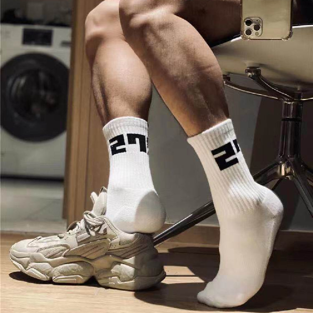 Men’s Pure Cotton Sports & Fitness Socks | Breathable Athletic Socks