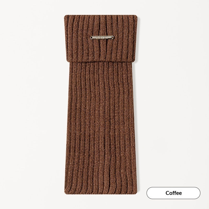 Women’s Retro Vertical Stripe Slimming Solid Socks Set