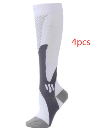 Elastic Compression Sports Long Tube Socks – Performance Fit