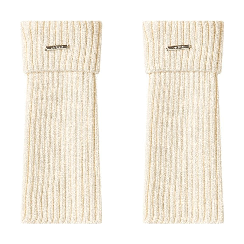 Women’s Retro Vertical Stripe Slimming Solid Socks Set
