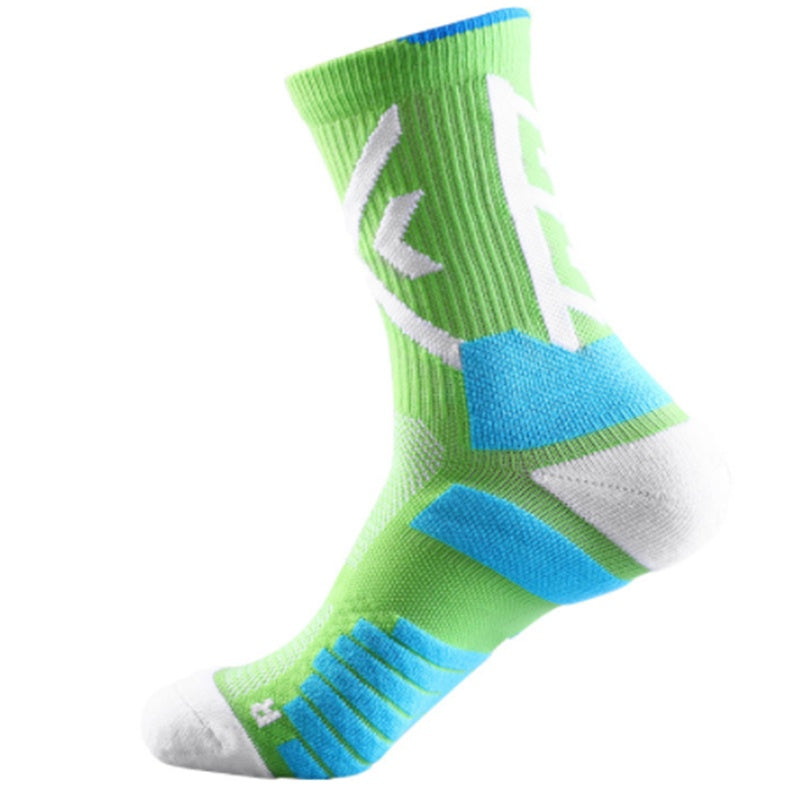 Basketball Cushioning Shock-Absorbing Towel Bottom Athletic Socks