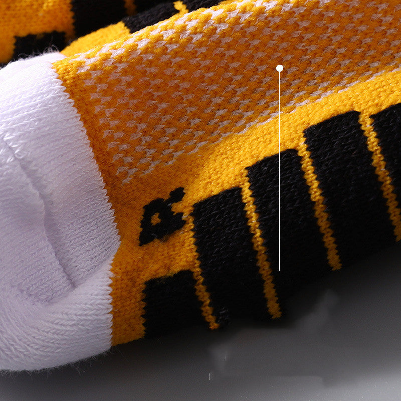 Basketball Cushioning Shock-Absorbing Towel Bottom Athletic Socks