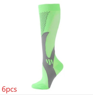 Elastic Compression Sports Long Tube Socks – Performance Fit