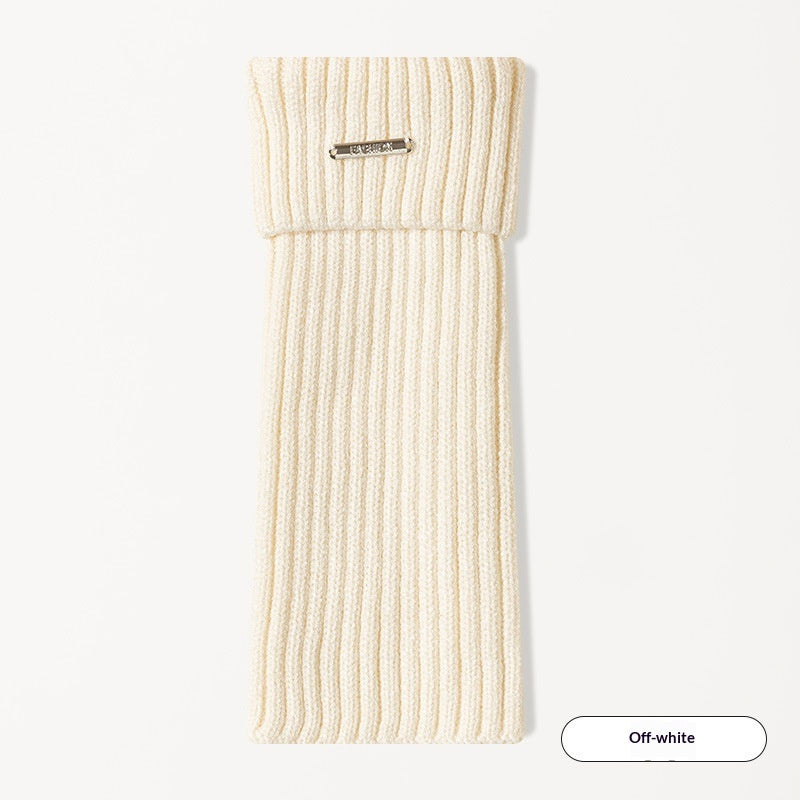 Women’s Retro Vertical Stripe Slimming Solid Socks Set