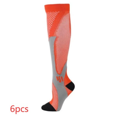 Elastic Compression Sports Long Tube Socks – Performance Fit