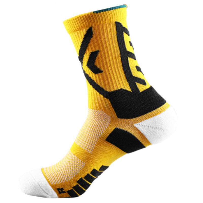 Basketball Cushioning Shock-Absorbing Towel Bottom Athletic Socks