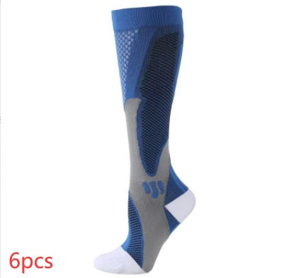 Elastic Compression Sports Long Tube Socks – Performance Fit