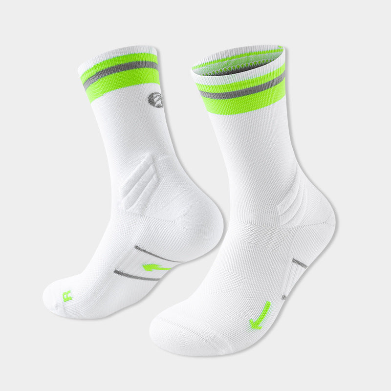 Unisex Mid-Calf Running & Hiking Socks | Breathable Marathon Trail Socks